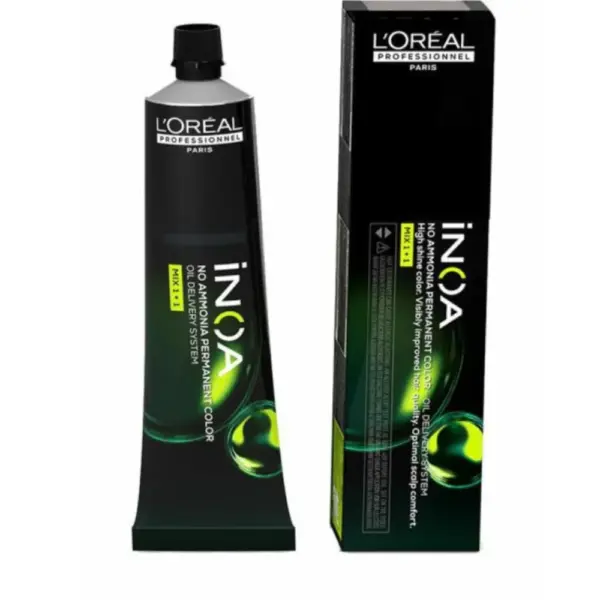 Loreal Crema Colorante INOA Sin Amoniaco 60ml - 1 Negro - Imagen 1